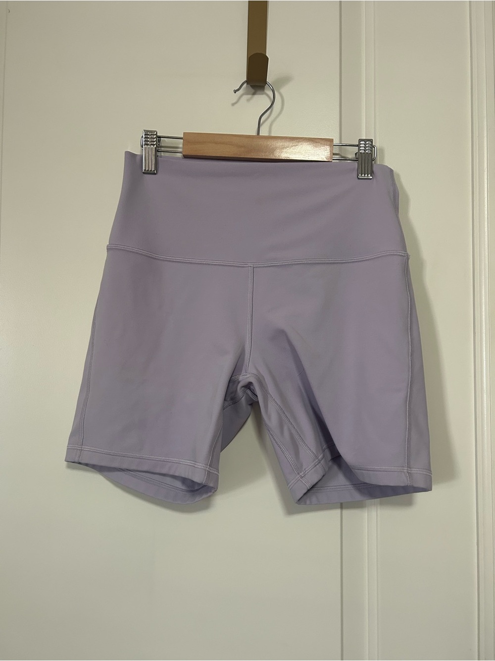 🍋🦄💜 lululemon Align Soft Lavender High-Rise Bike Shorts 💜🦄🍋